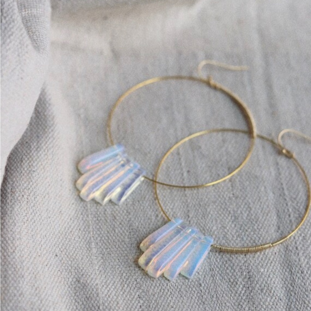 MOONSTONE hoops